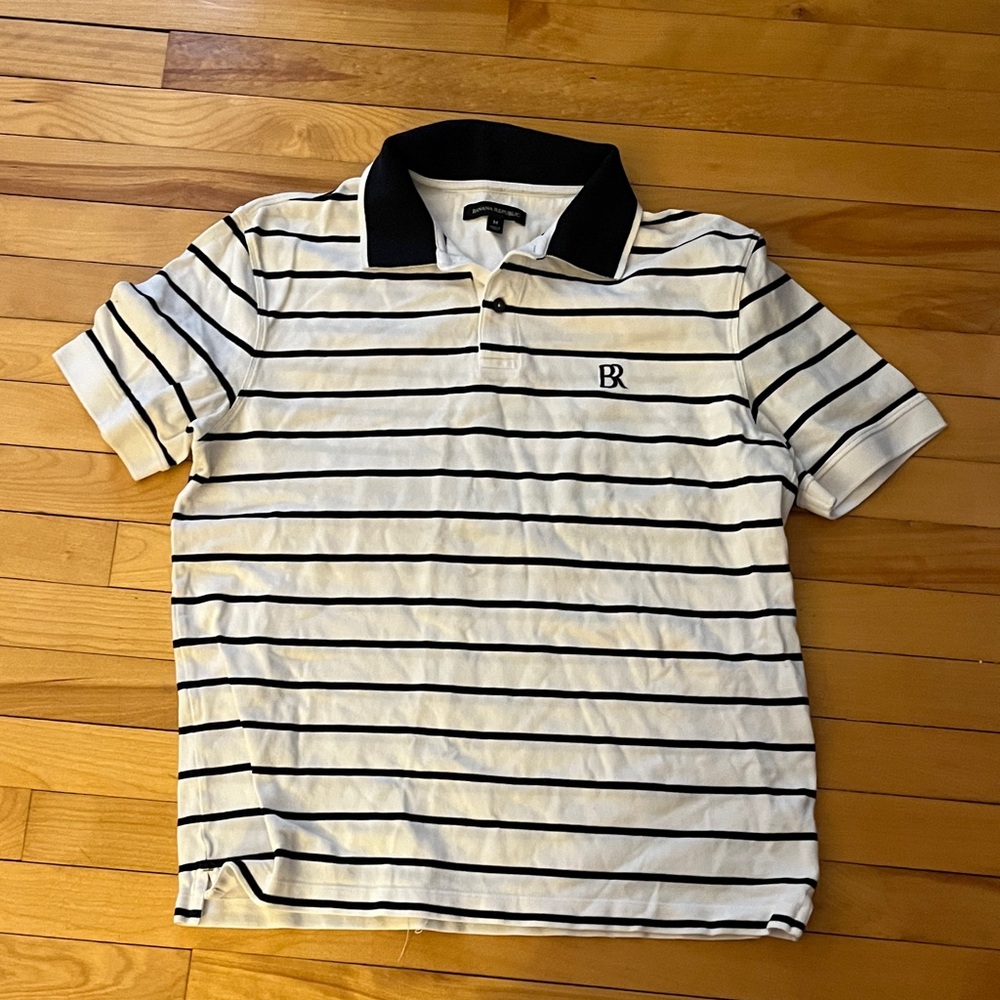 Banana republic men’s striped polo size medium